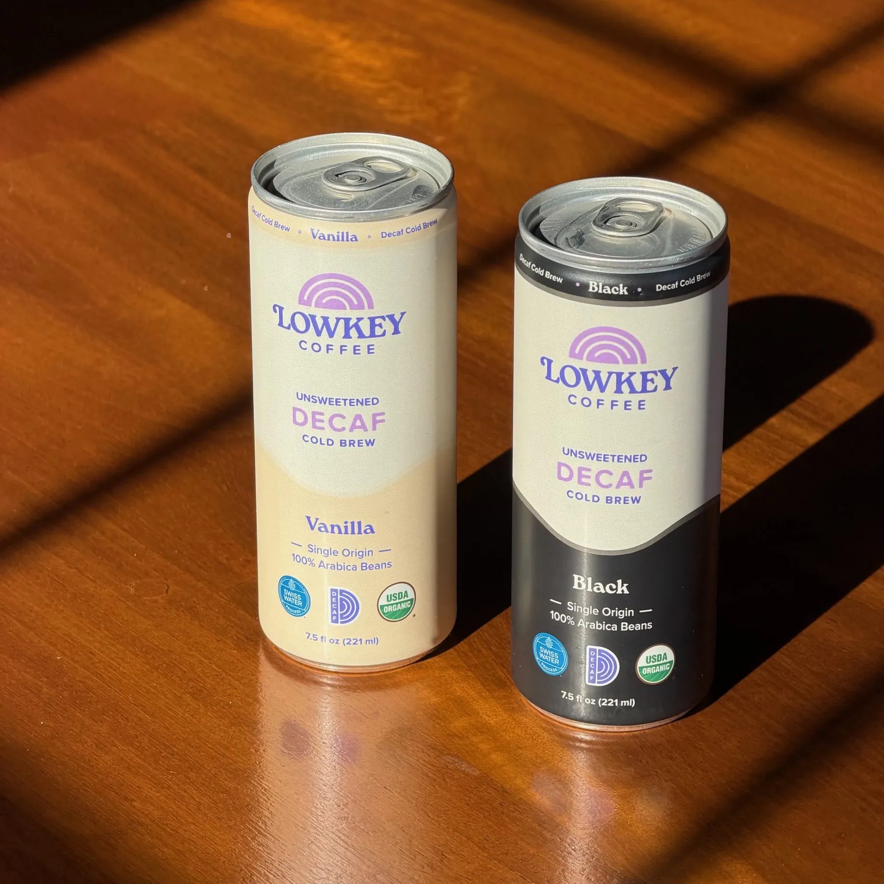 Lowkey Coffee đã ra mắt năm nay với hai loại cà phê ủ lạnh. Hình ảnh: Low Key