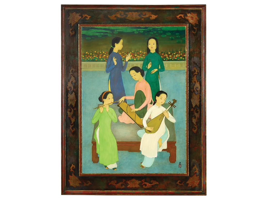 MAI TRUNG THỨ (1906-1980) Le concert, 1978. Source_ Aguttes