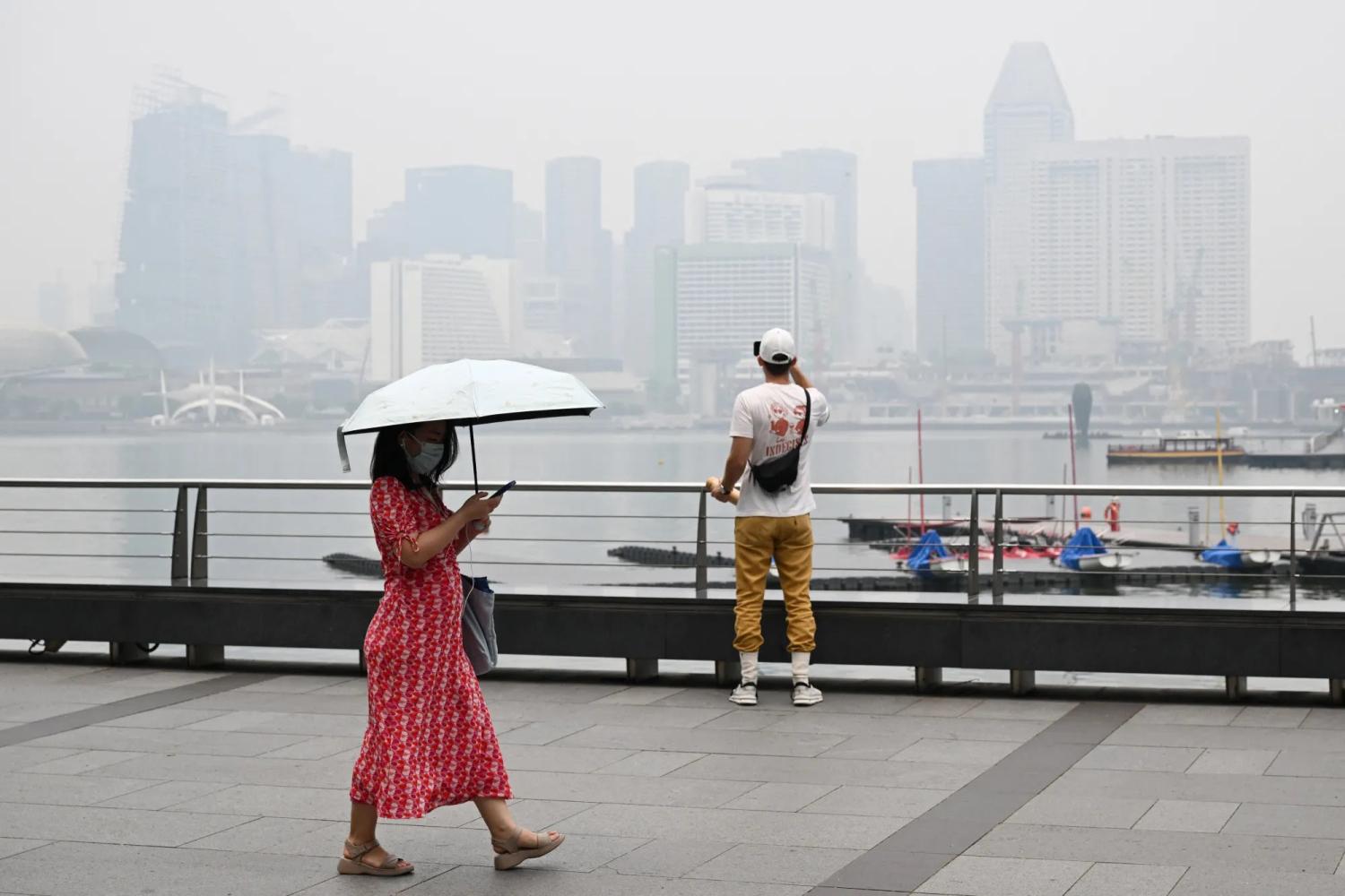 Khói bụi trở nặng tại Singapore do cháy rừng ở Indonesia