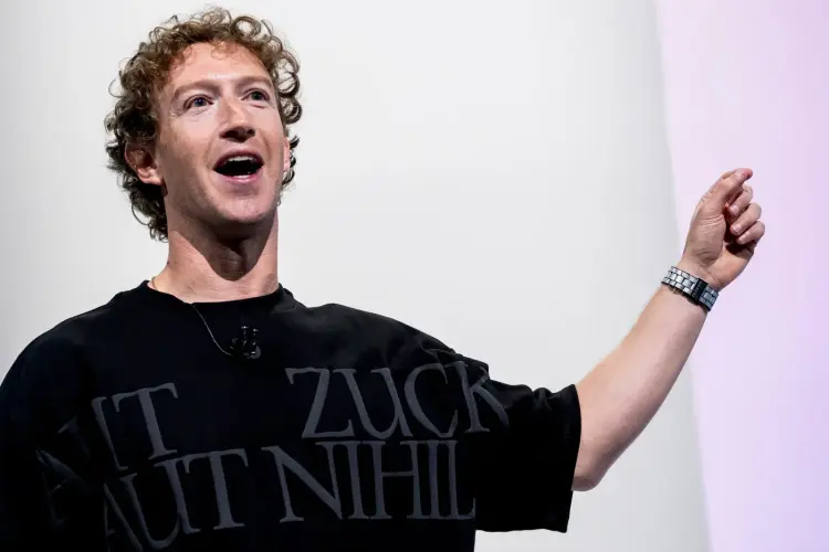 Mark Zuckerberg Ảnh: David Paul Morris/Bloomberg