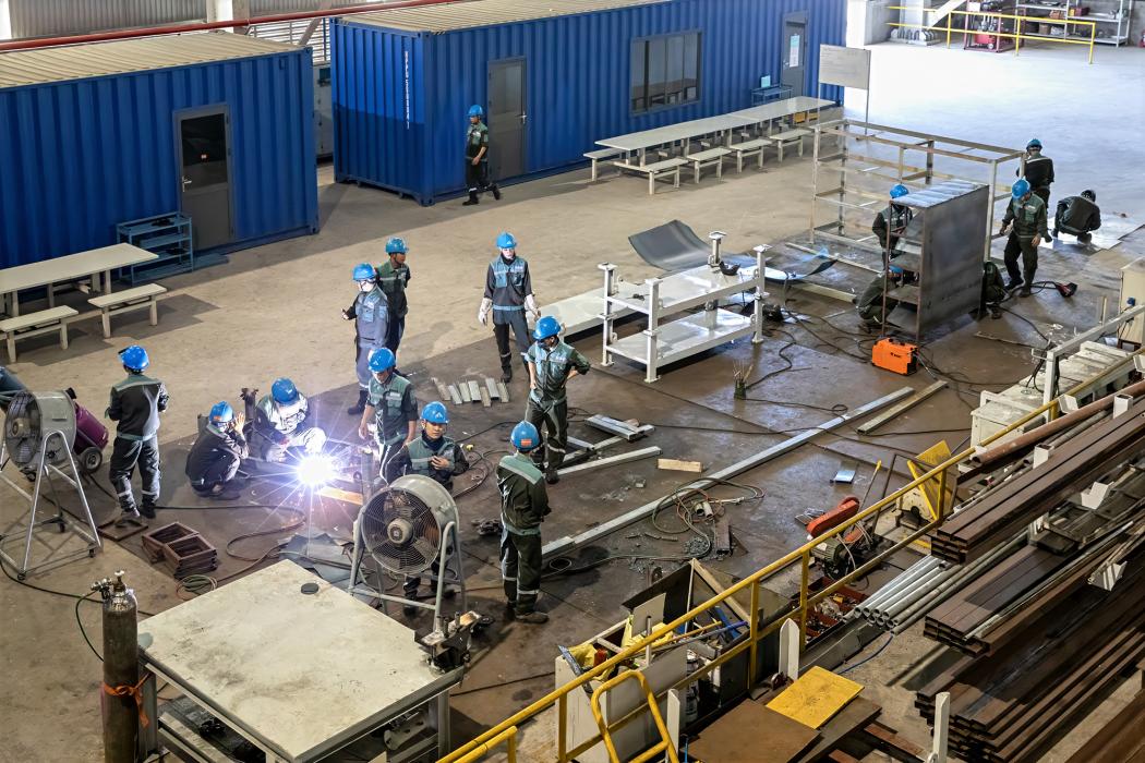 Nhà máy Nhiệt điện Dung Quất. Hình ảnh: Maika Elan 