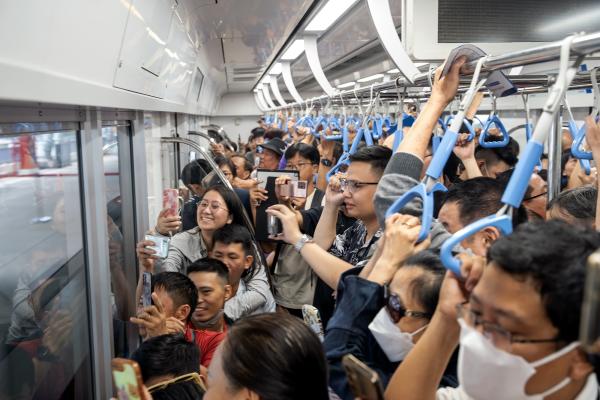 Metro Bến Thành - Suối Tiên vận chuyển gần 19 triệu lượt hành khách sau một năm