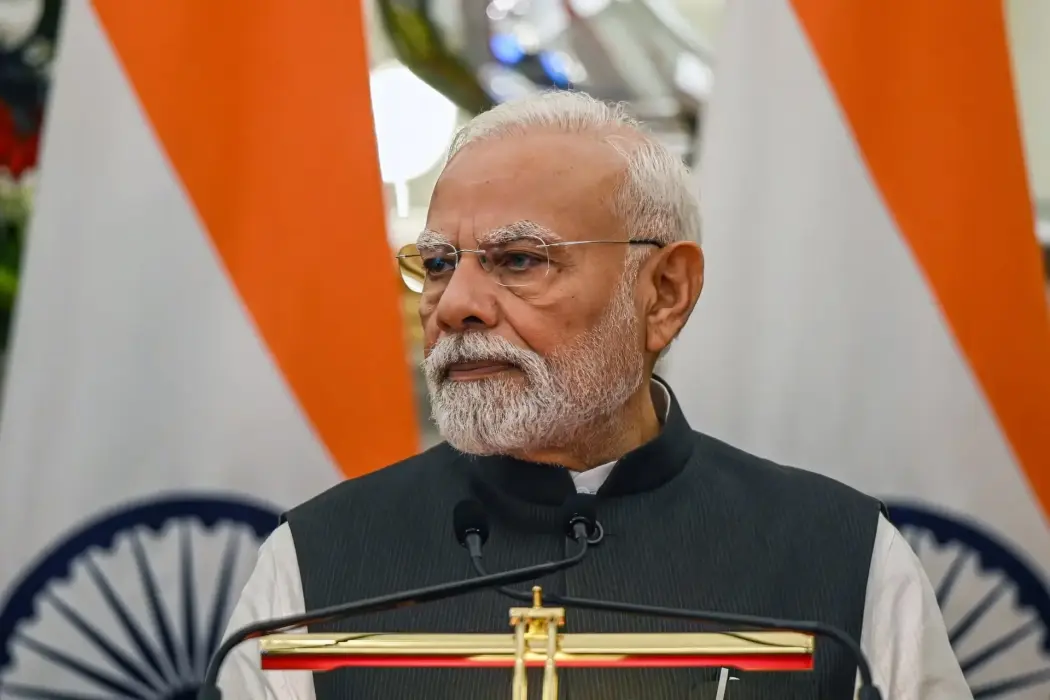 Thủ tướng Ấn Độ Narendra Modi. Hình ảnh: Prakash Singh/Bloomberg 