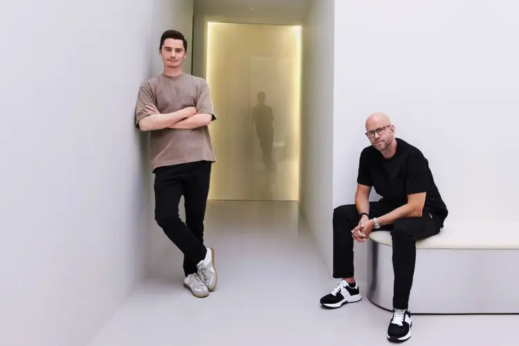 Hai nhà sáng lập Hjalmar Nilsonne và Daniel Ek. Nguồn:  Neko Health