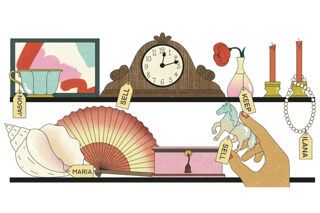 Làm sao không chìm trong “núi đồ” cha mẹ để lại