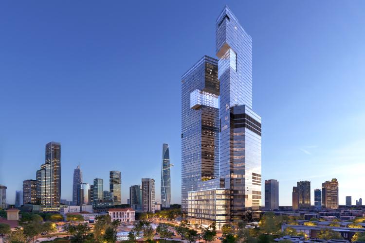 Phối cảnh dự án One Central Saigon. Hình ảnh: Masteries Group cung cấp