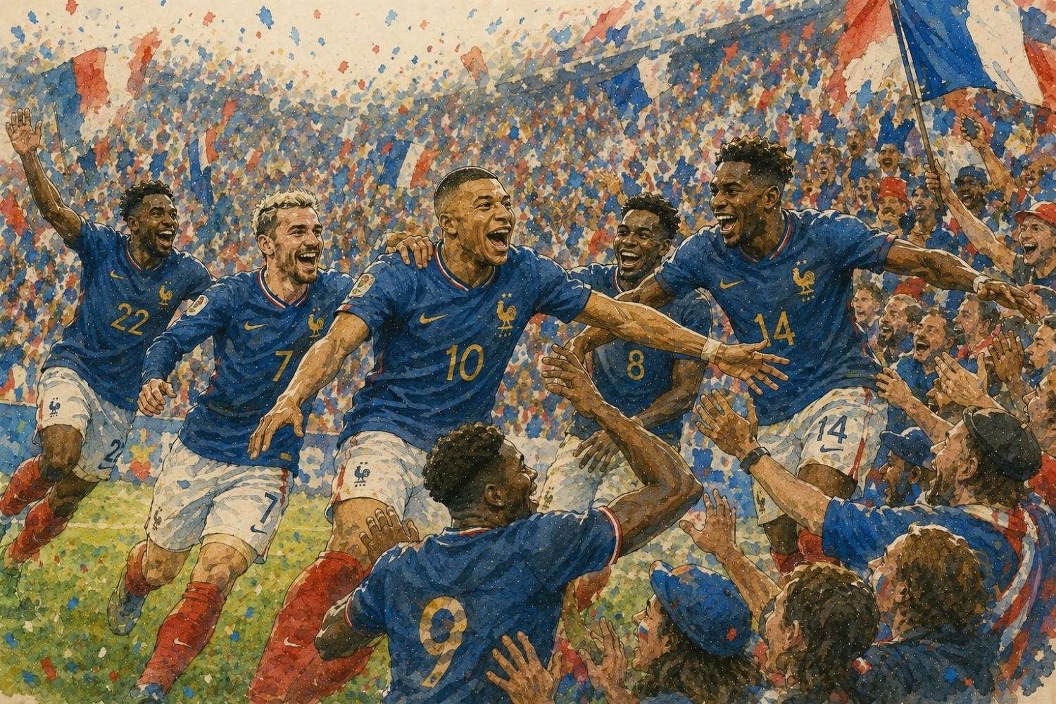 Thắng Morocco 2-0, Pháp vào bán kết World Cup 2026