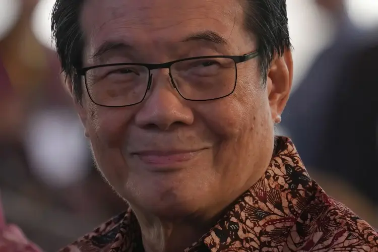 Tỉ phú Prajogo Pangestu. Hình ảnh: Dimas Ardian/Bloomberg