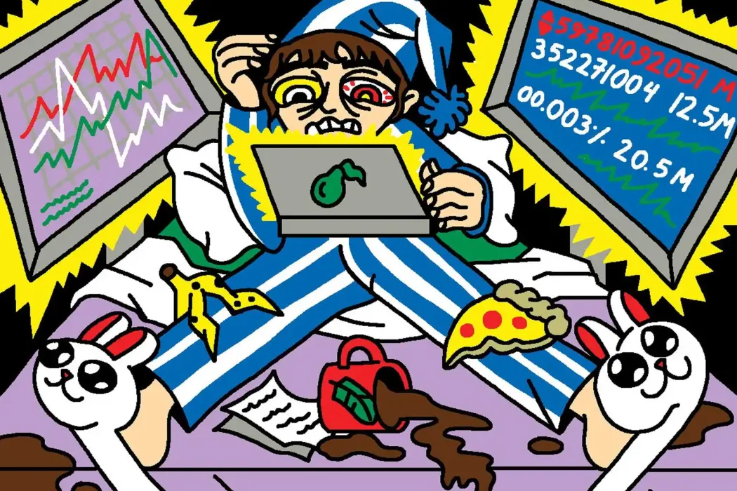 Minh họa: Nichole Shinn vẽ cho Bloomberg Businessweek 