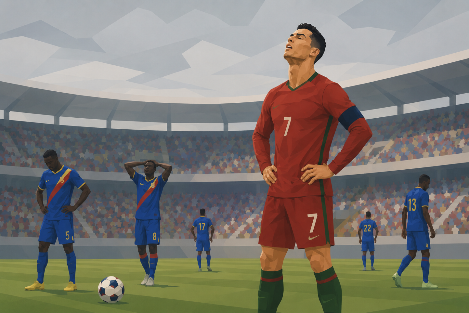 Bồ Đào Nha 1-1 Congo DR: Bài toán hiệu suất của "tập đoàn đa ngành" và biến số Ronaldo