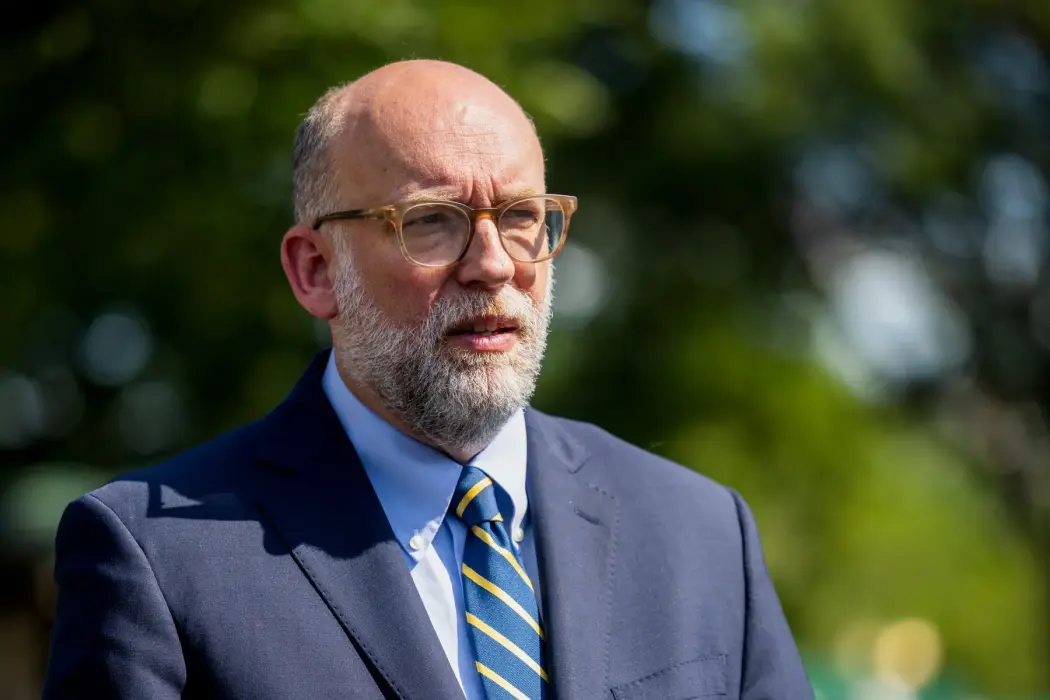 Giám đốc ngân sách Nhà Trắng Russell Vought. Hình ảnh: Jim Lo Scalzo/EPA/Bloomberg 