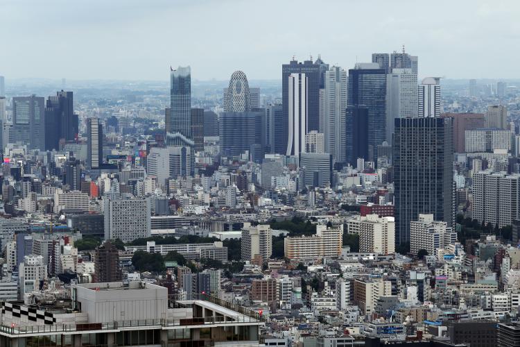 Shinjuku Tokyo. Hình ảnh: Kiyoshi Ota/Bloomberg