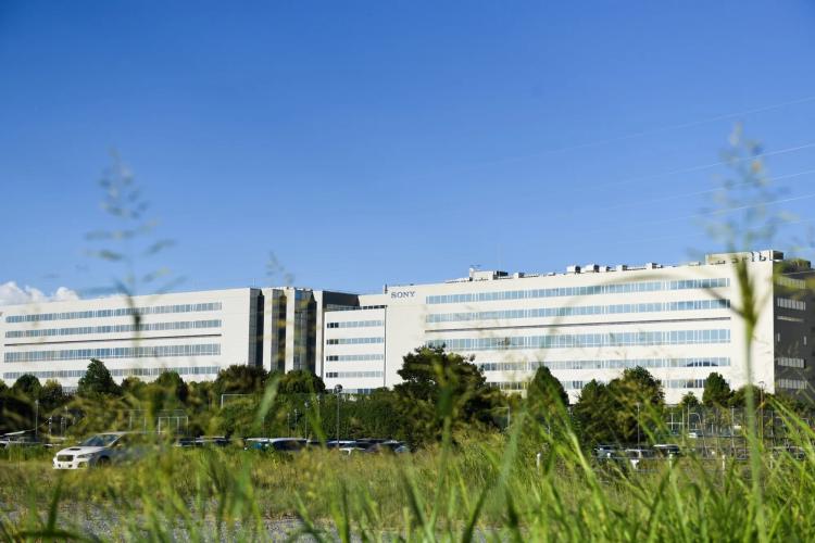 Sony Semiconductor Manufacturing tại Kikuyo, tỉnh Kumamoto Ảnh: Noriko Hayashi/Bloomberg