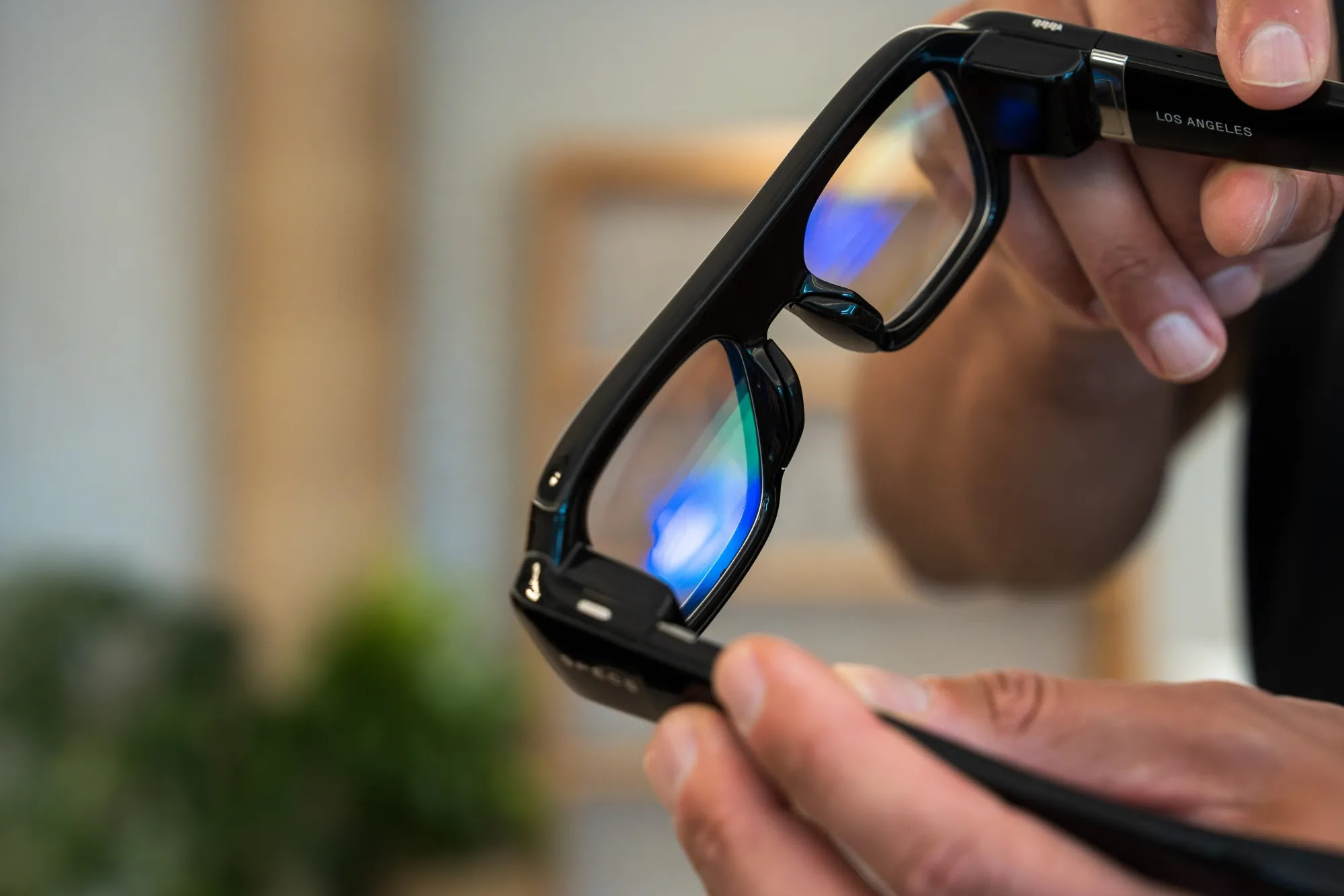 Specs’ display technology.