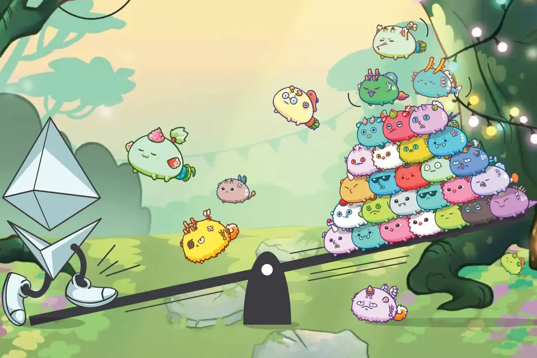 Các nhân vật trong game Axie Infinity. Minh hoạ: WinWin