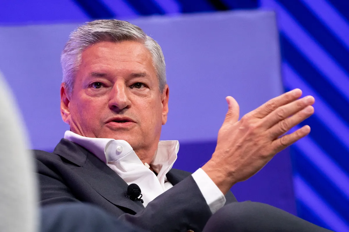 Ted sarandos Co CEO Netflix Kyle Grillot Bloomberg