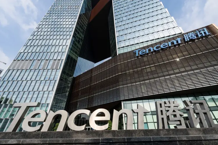 Trụ sở Tencent ở Thâm Quyến Ảnh: Qilai Shen/Bloomberg