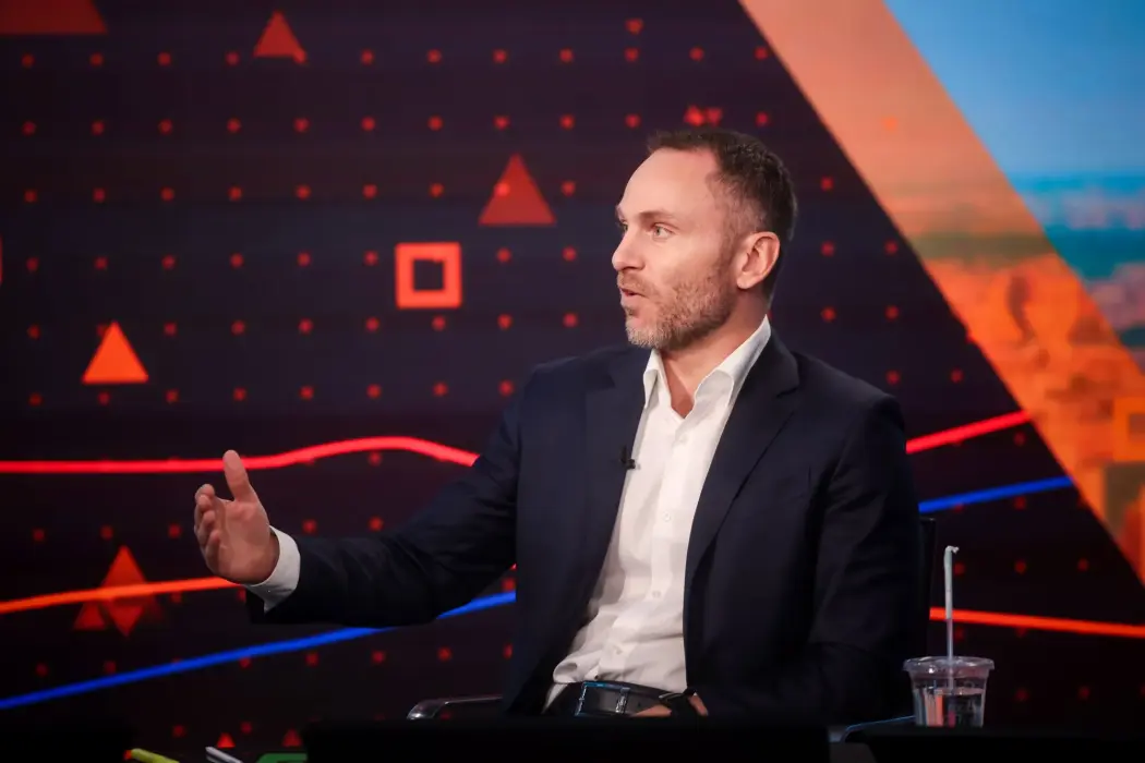 Tổng Giám đốc Điều hành Tether Holdings SA, Paolo Ardoino. Ảnh: Michael Nagle/Bloomberg 