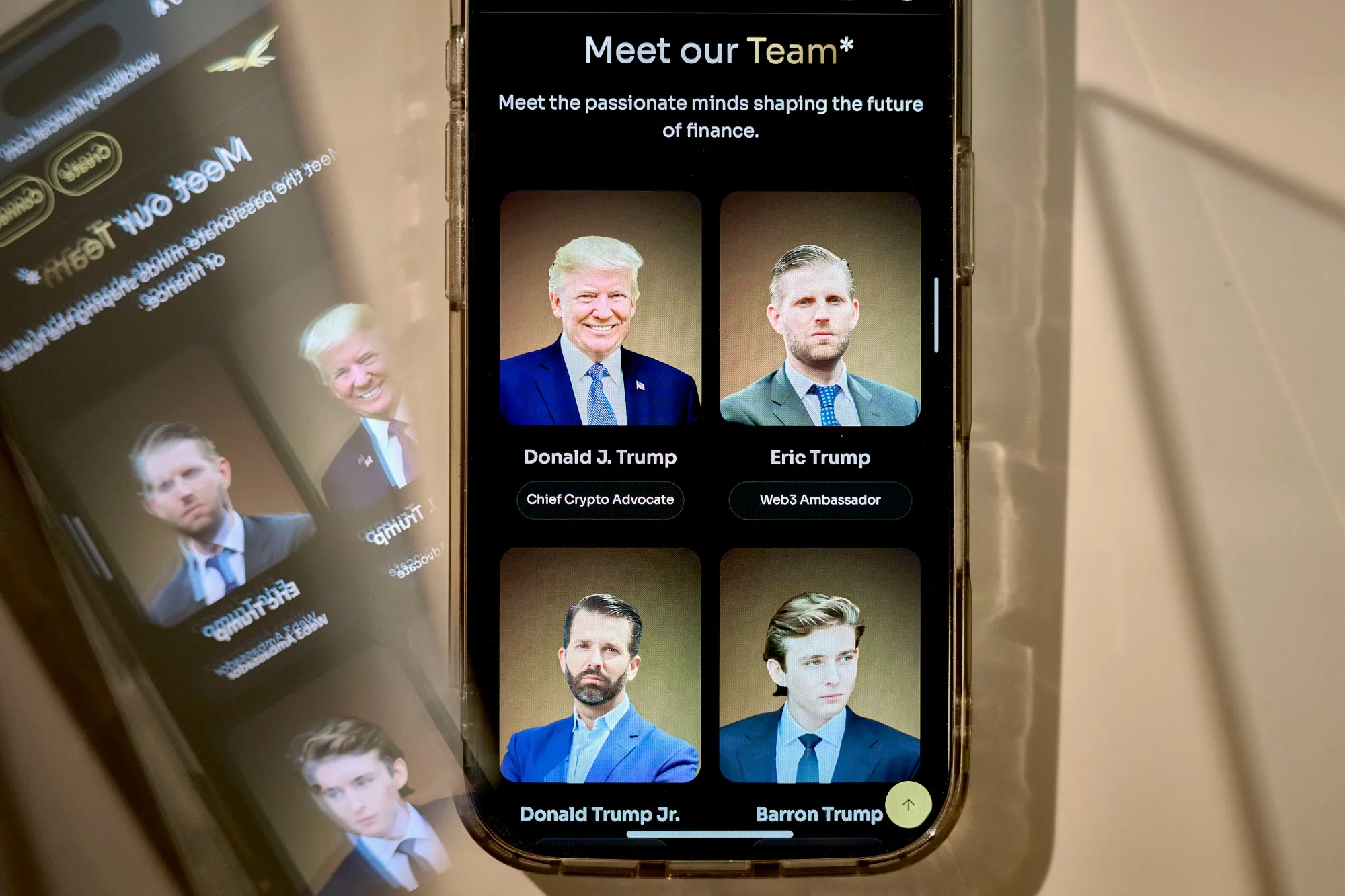 The World Liberty Financial website_Gabby Jones_Bloomberg