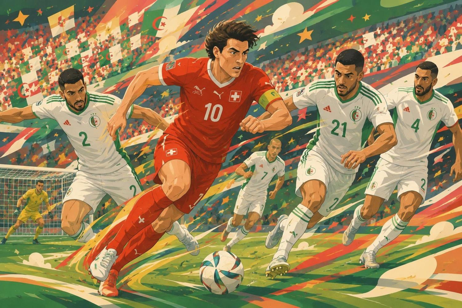 Thế trận Thụy Sĩ – Algeria nhìn từ bàn cờ quản trị