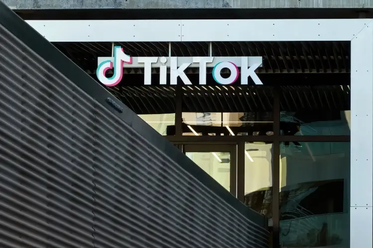 Văn phòng TikTok tại Culver City, California. Hình ảnh: Bing Guan/Bloomberg