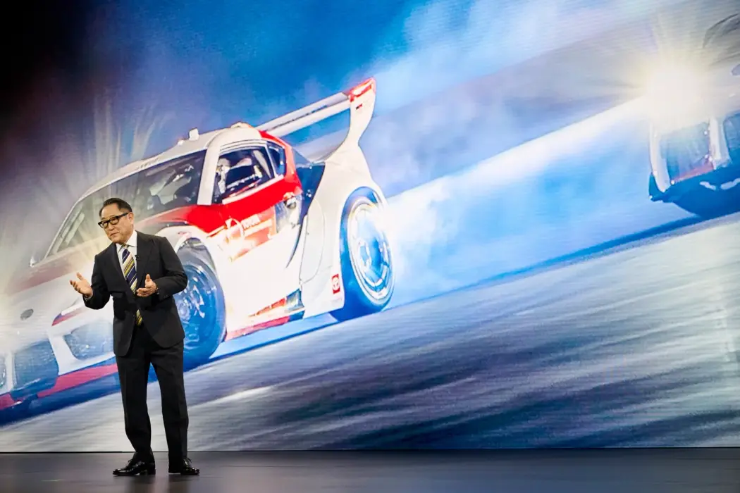 Chủ tịch Akio Toyoda
Hình ảnh: Bridget Bennett/Bloomberg 