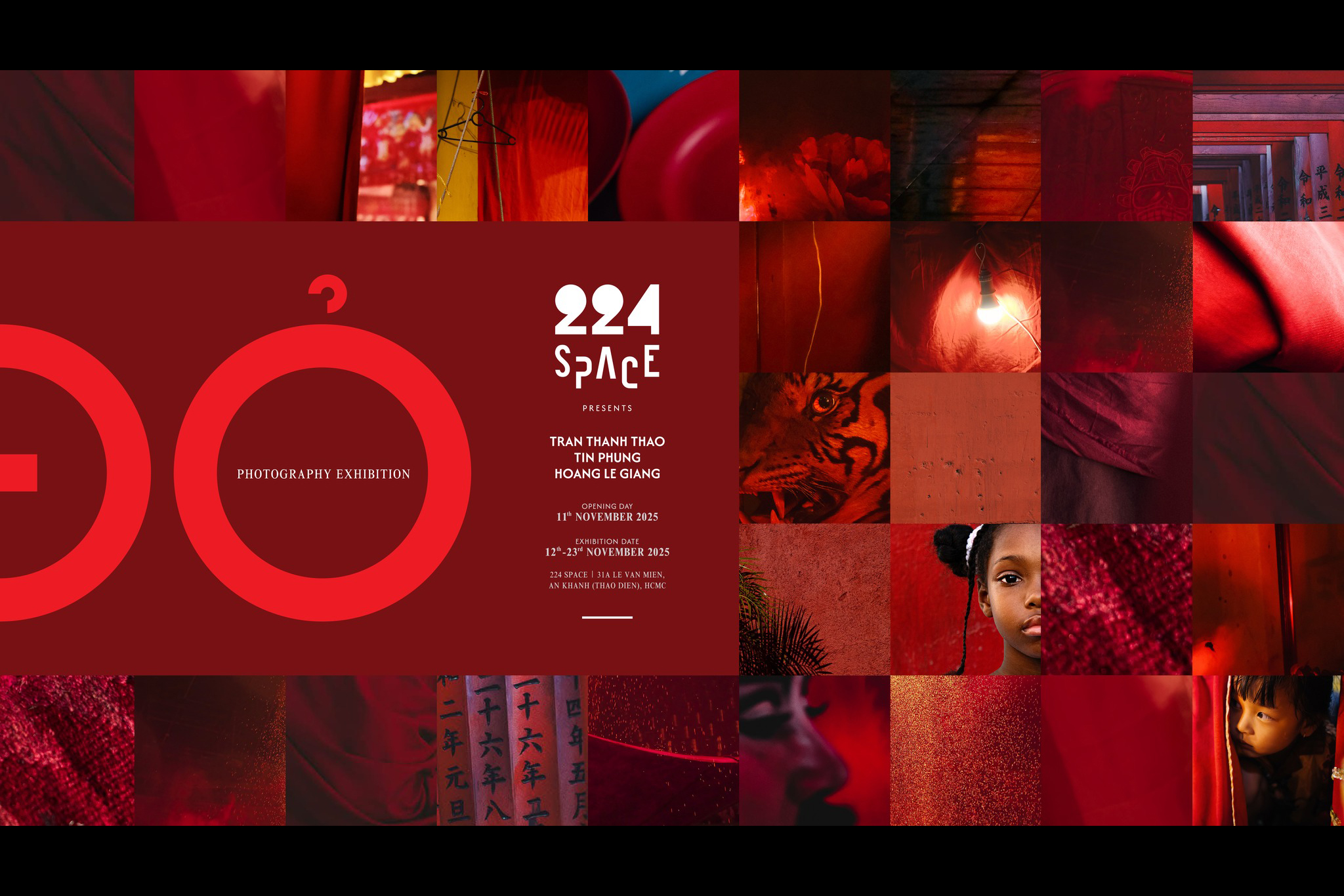 [TP.HCM] Triển lãm "ĐỎ" | 224 Space