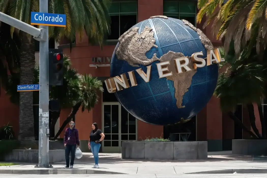 Văn phòng Universal Music Group tại Santa Monica, California. Hình ảnh: Bing Guan/Bloomberg 