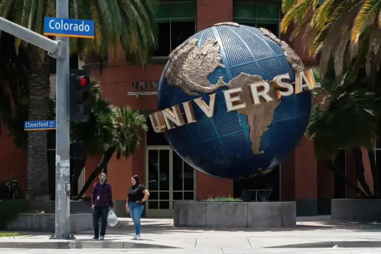 Văn phòng Universal Music Group tại Santa Monica, California. Hình ảnh: Bing Guan/Bloomberg