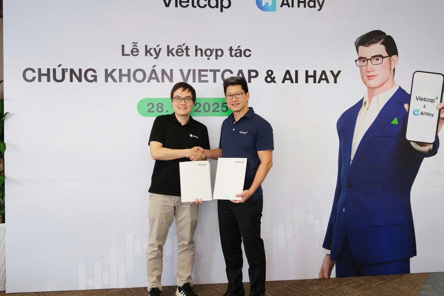 Vietcap x AI Hay: Khi định chế đầu tư uy tín bắt tay startup AI hàng đầu Việt Nam