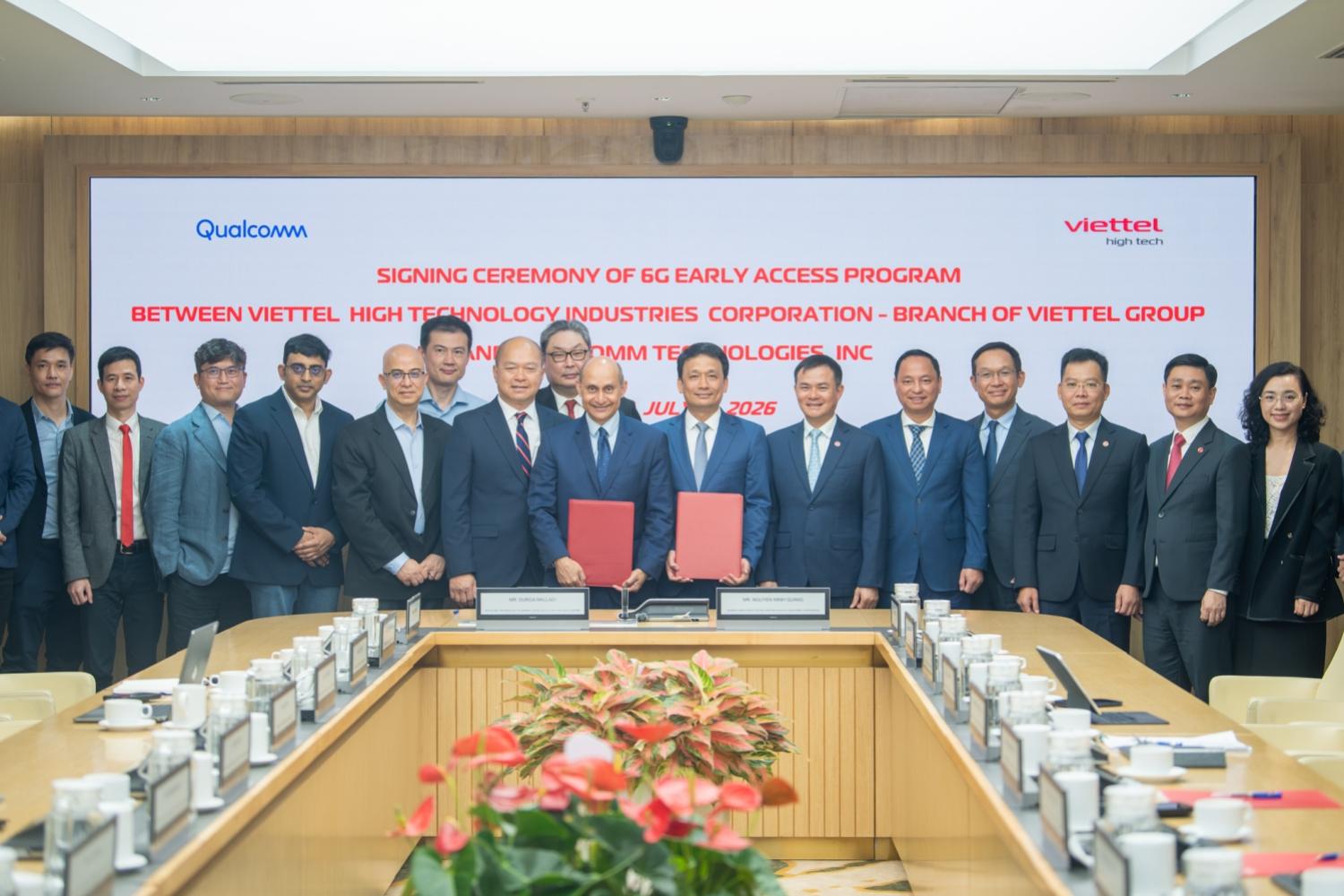 Viettel High Tech là đối tác đầu tiên tham gia Chương trình Truy cập sớm nền tảng 6G của Qualcomm