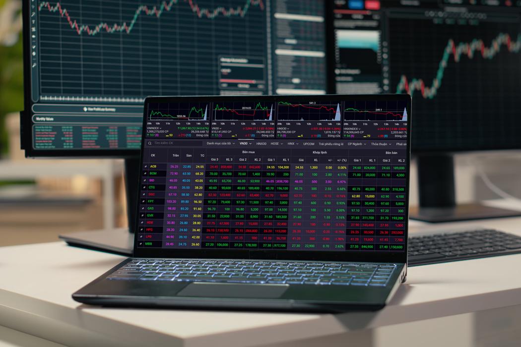 Toàn thị trường có 19 mã tăng trần. Ảnh: Shutterstock 