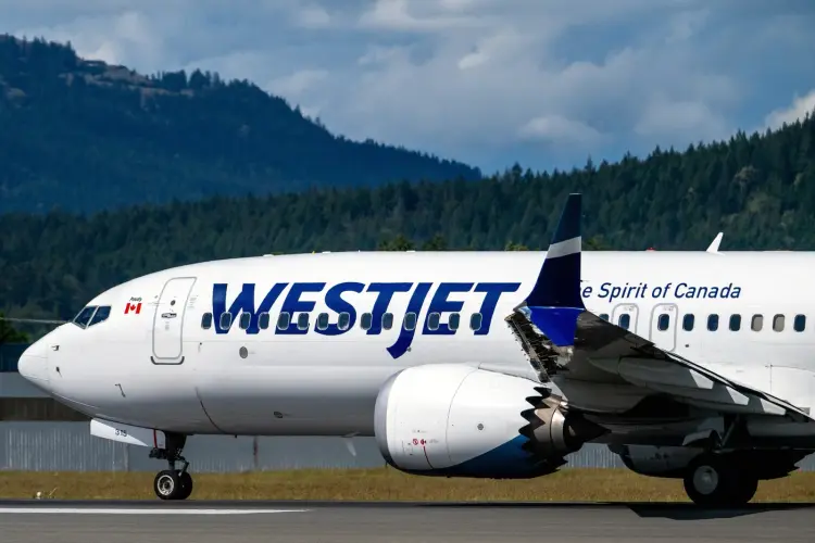 WestJet, hãng hàng không lớn thứ hai Canada Ảnh: James MacDonald/Bloomberg
