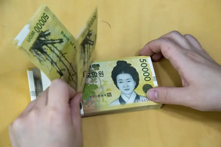 won của Hàn Quốc có diễn biến nổi bật nhất khu vực Nguồn: Bloomberg